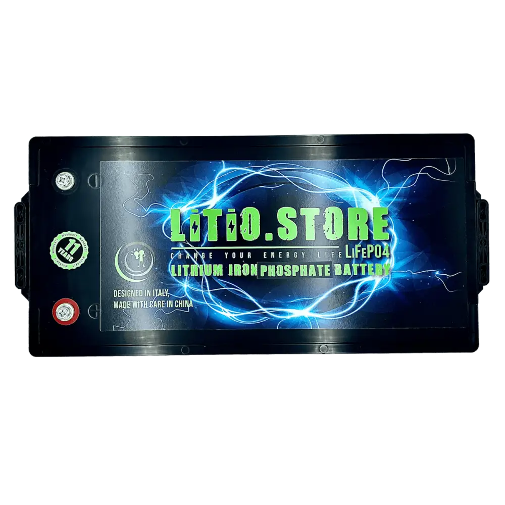 Batteria LiFePO4 36V 78Ah Bluetooth Litio Store LFP 100A BMS 3000Wh - LiFePO4 Battery