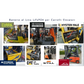 Batteria LiFePO4 80V 690Ah per Carrelli Elevatori 500A BMS 55200Wh 4G serie Forklift Litio Store - LiFePO4 Battery