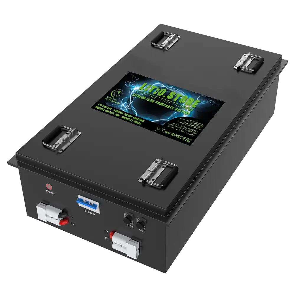 Batteria LiFePO4 96V 280Ah litio-ferro-fosfato 200A BMS 26880Wh 27kWh per Barche - Golf Cars - Litio Store Serie PRO