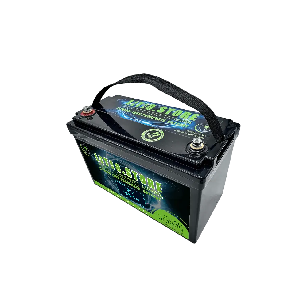 Batteria LSS12150 Litio GEL 12V 150Ah LiFePO4 Stato Semi-Solido 1920Wh