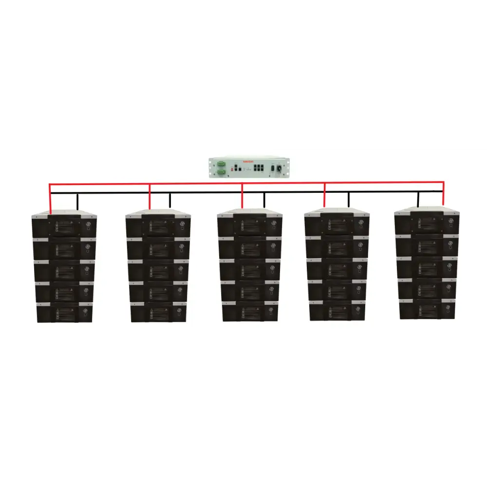 Batteria Litio Weco 5,3kWh Mod.5k3 LV-HV 100% DOD Alta e Bassa Tensione