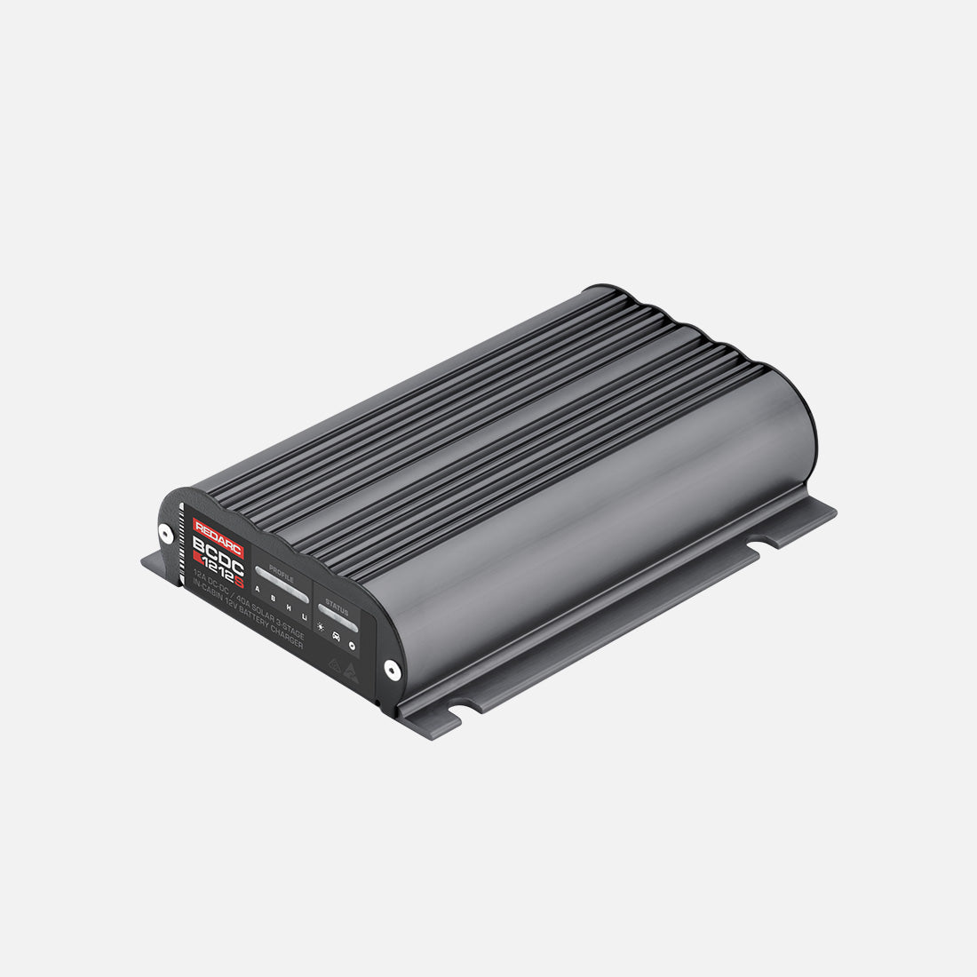 Redarc BCDC1212S BCDC Trailer S caricabatterie DC-DC 12V 12A per rimorchio con regolatore solare 40A