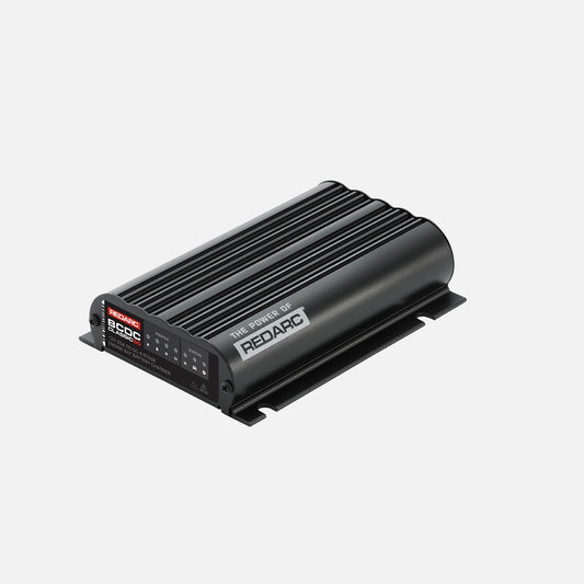 Redarc BCDC1250D Classic caricabatterie DC-DC 12V 50A con regolatore solare MPPT