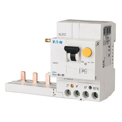 Blocco differenziale Eaton 40A 400V CA - 300mA 4 poli tipo A