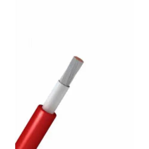 Cavo solare 10mm Rosso con PVC sezione 10 mm