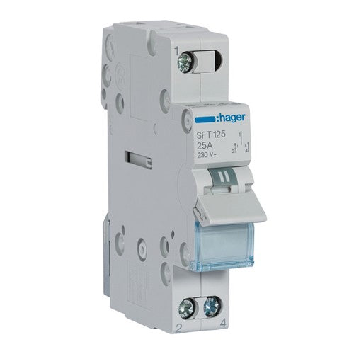 Commutatore 1-0-2 1 Polo 25A 1 Modulo