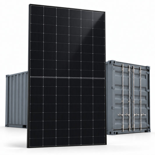 Container da 376,7 kWp — 828 moduli fotovoltaici Trina Solar Vertex S+ TSM-455NED9R.28 455 W bifacciali