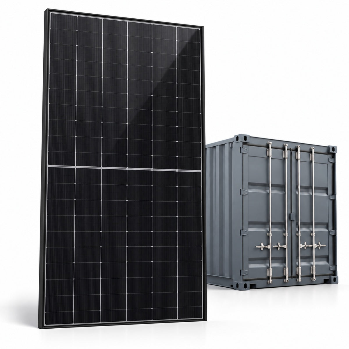 Container da 380,9 kWp — 828 moduli fotovoltaici Trina Solar Vertex S+ TSM-460NED9R.28 460 W bifacciali