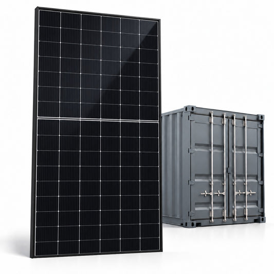 Container da 439,9 kWp — 936 moduli fotovoltaici TW Solar TWMNH-48HW470W 470 W monofacciali