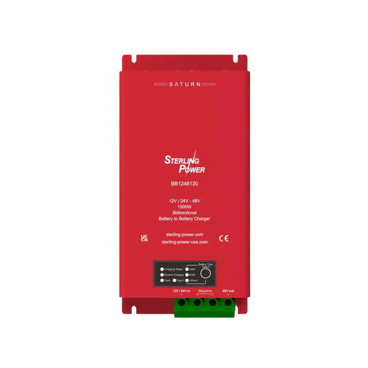 DC-DC 12V/24V-48V Sterling Power BB1248120 Battery to Battery charger DC-DC 12V 120A 48V 30A Caricabatterie 11608