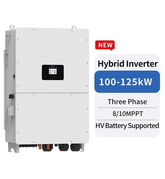 Inverter Ibrido Deye SUN-125K-SG02HP3-EU-GM10 125 kW Trifase