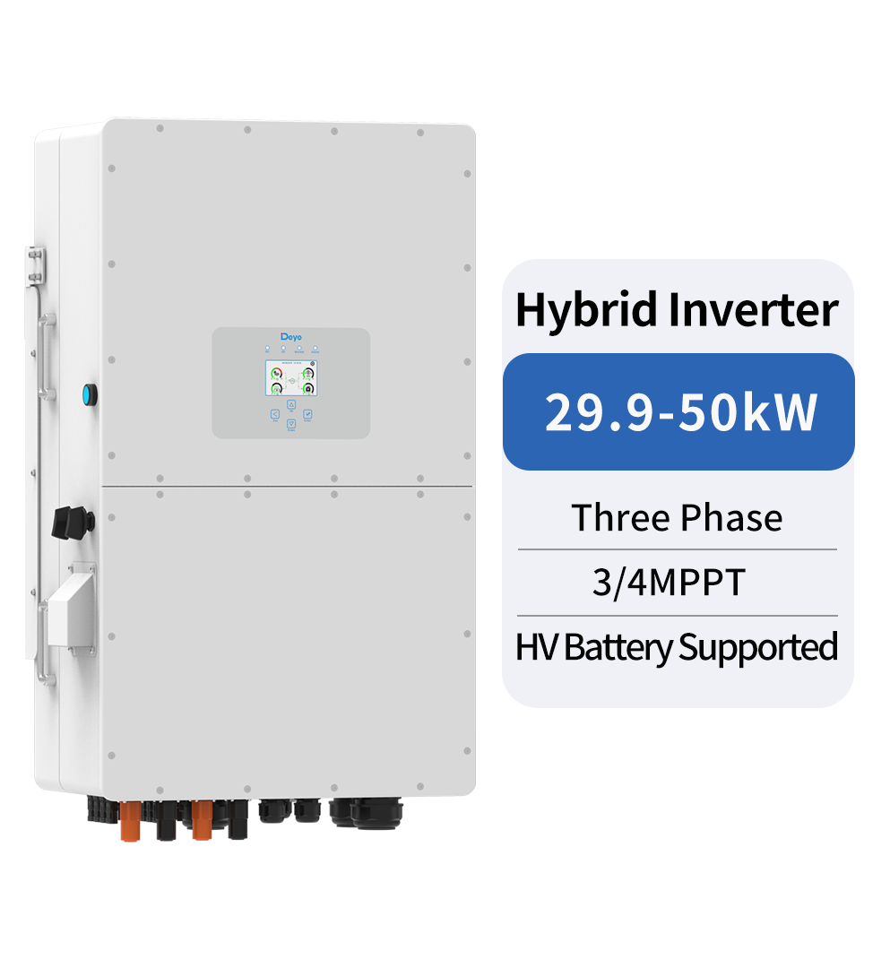 Inverter Ibrido Deye SUN-50K-SG01HP3-EU-BM4 50 kW Trifase
