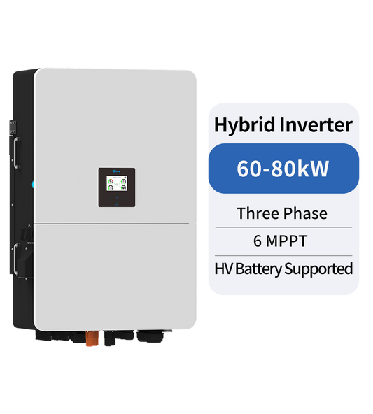 Inverter Ibrido Deye SUN-80K-SG02HP3-EU-EM6 80 kW Trifase