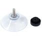 Ventose trasparenti Ø 40 mm con vite inox M4 set da 8 per pannelli solari pieghevoli