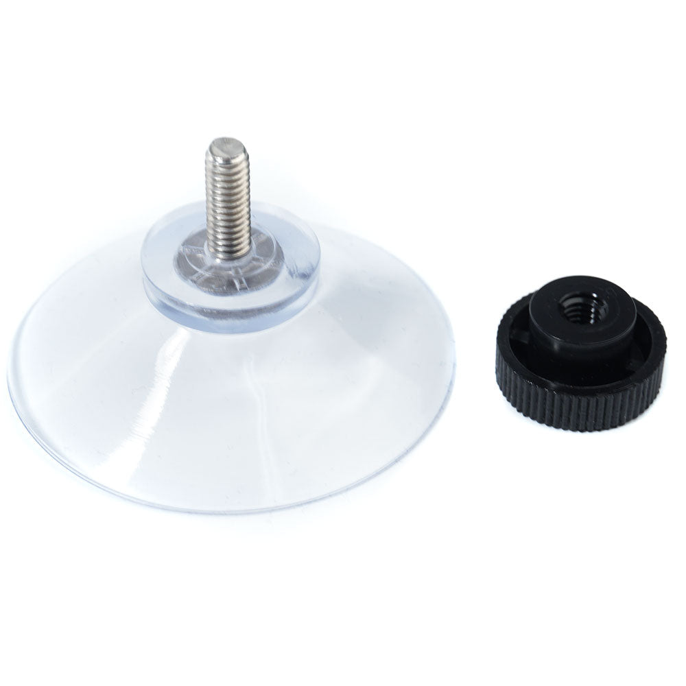 Ventose trasparenti Ø 40 mm con vite inox M4 set da 8 per pannelli solari pieghevoli