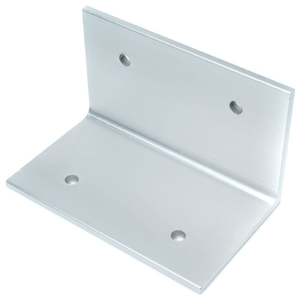 Staffe a L per pannello solare in alluminio 100 mm HSP100 per parete, tetto e camper (4 pz)