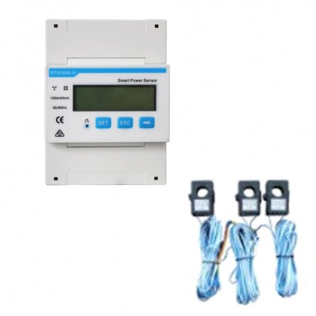 Smart Power Sensor Huawei DTSU666-H Trifase con 3 TA 250A