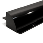 Supporto spoiler per pannello solare in alluminio nero 68 cm HSA68/S per camper e barche