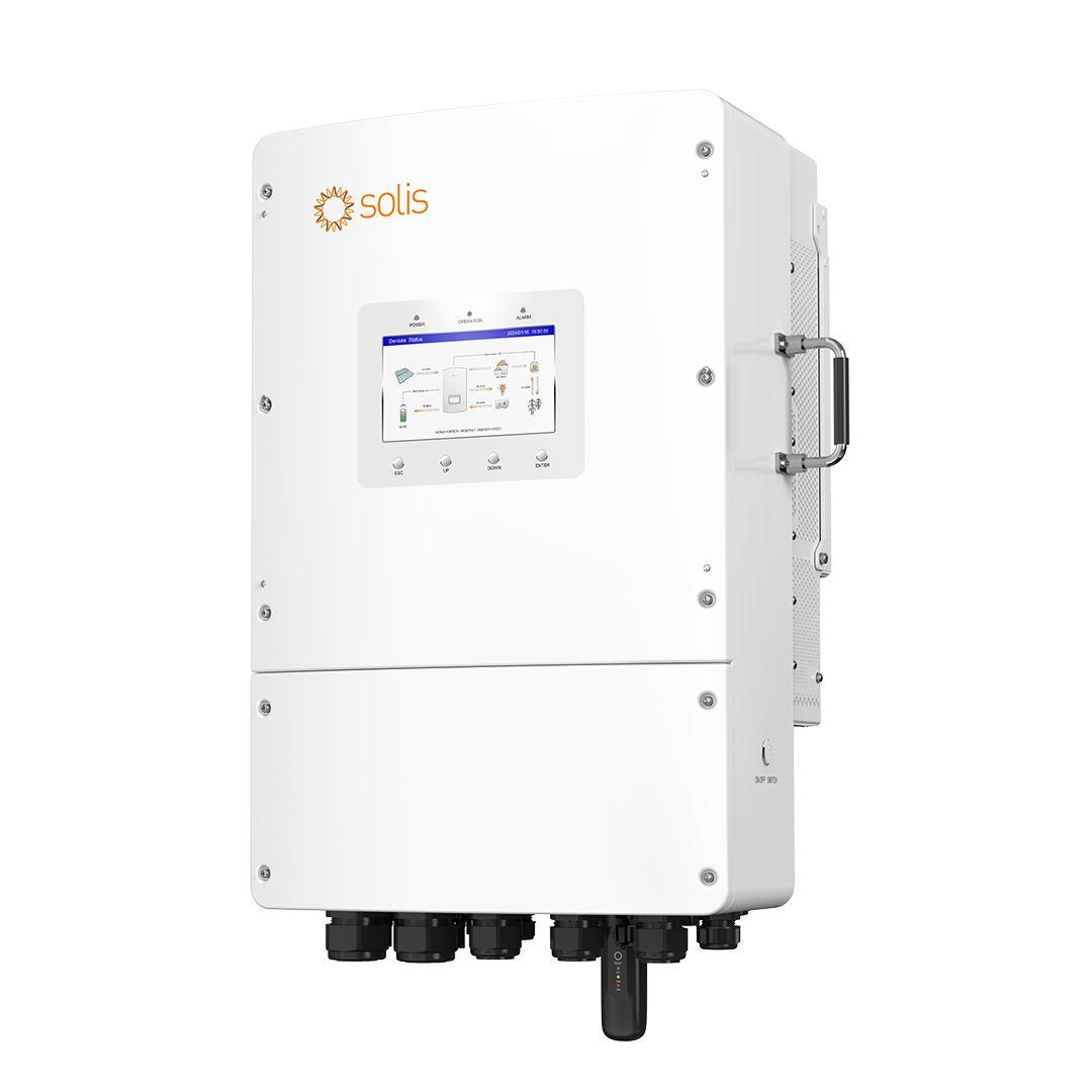Inverter Ibrido Solis S6-EH3P10K02-NV-YD-L 10 kW Trifase Bassa Tensione