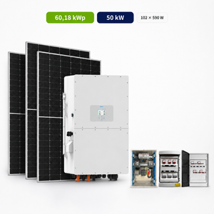 Photovoltaik-Set Deye 60,18 kWp – Hybrid 50 kW Dreiphasig Gewerbe Industrie