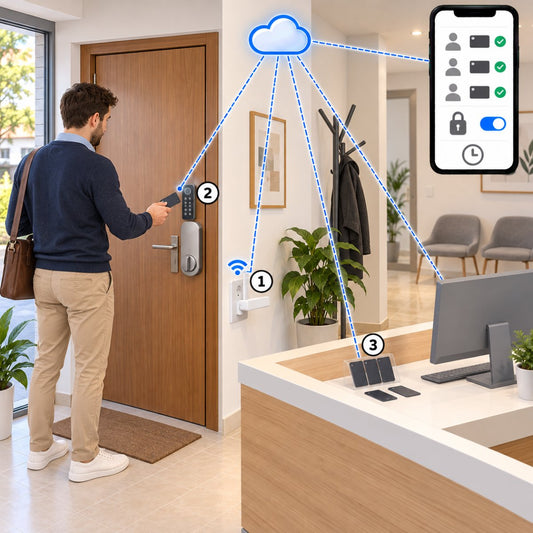Kit accessi con card NFC Aqara – schema