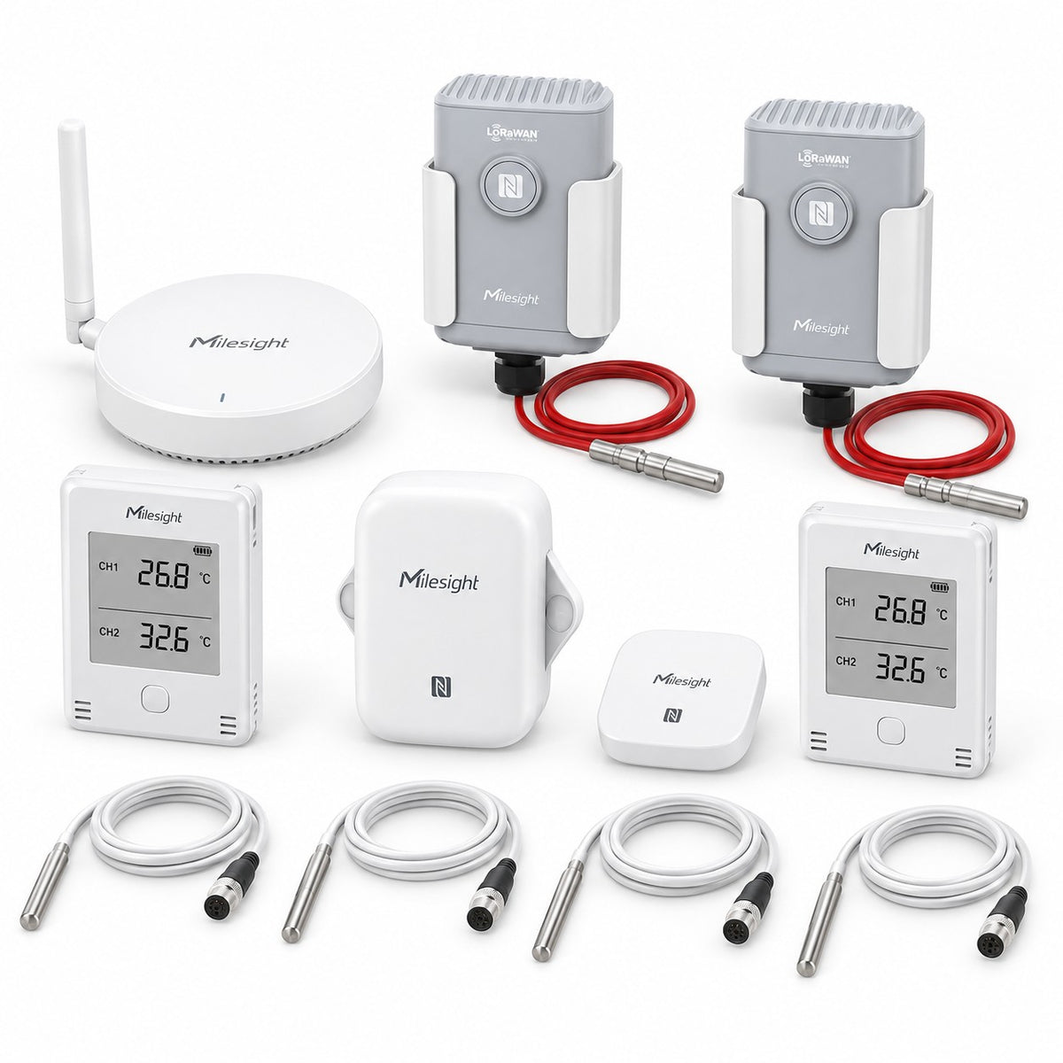 Kit acqua calda sanitaria e antilegionella Litio Store: i dispositivi Milesight inclusi nel kit