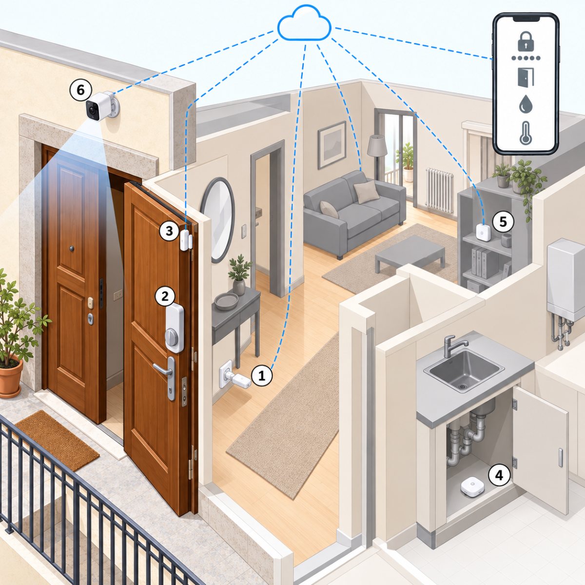 Kit Airbnb self check-in – schema
