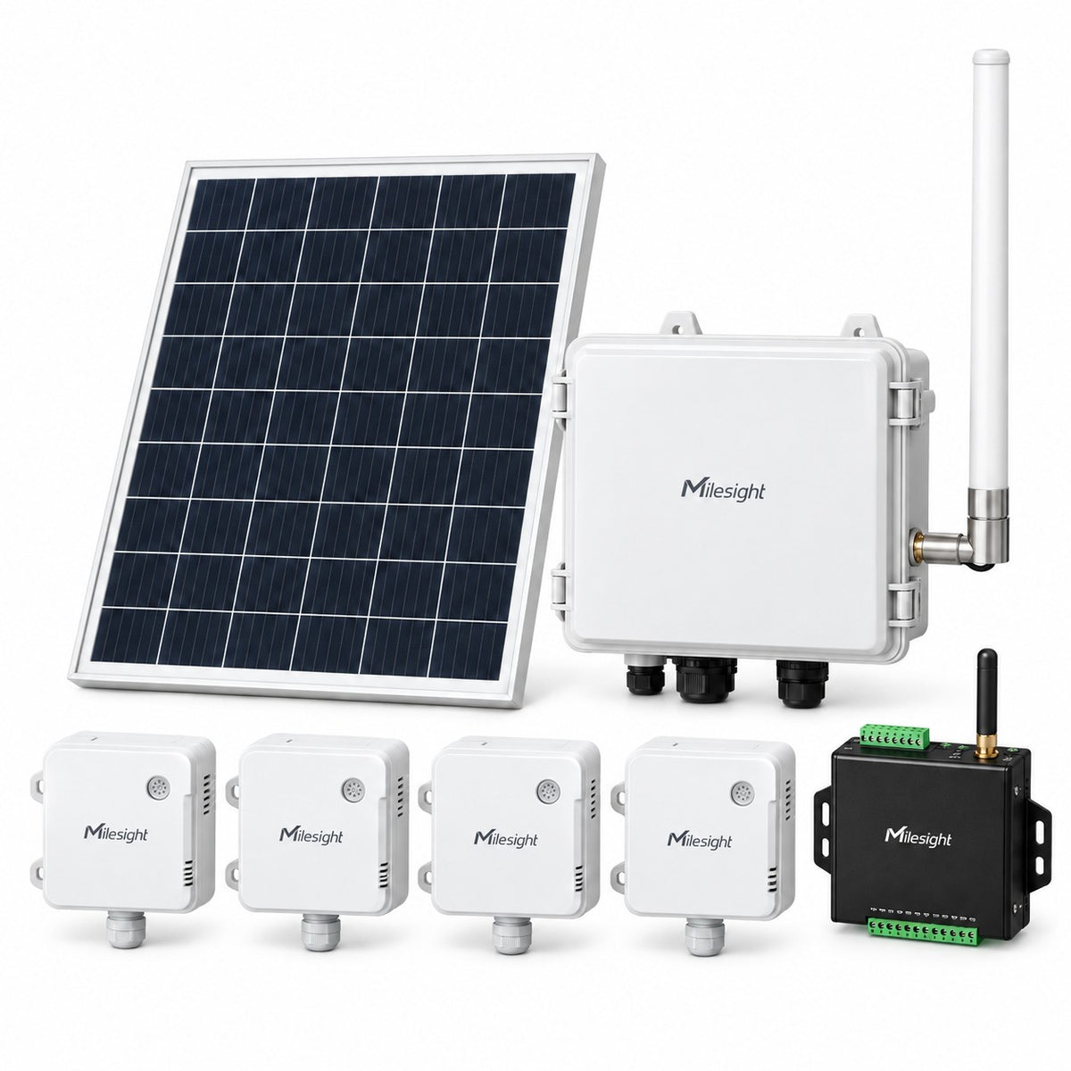 Kit allerta gelate frutteto e vigneto Litio Store: i dispositivi Milesight inclusi nel kit