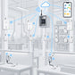 Kit ambiente di reparto Litio Store: schema di installazione con dispositivi Milesight LoRaWAN