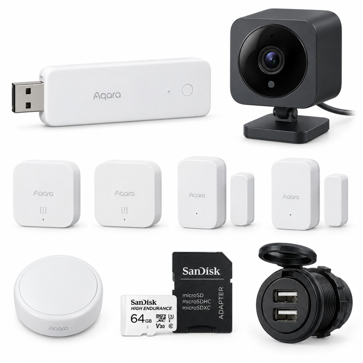 Kit antifurto camper Aqara – dispositivi