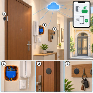 Kit apriporta citofono da smartphone – schema