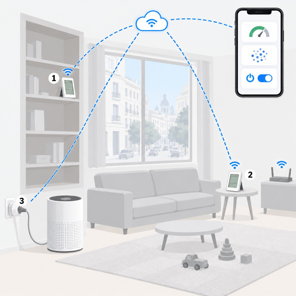 Kit aria sana in casa: schema di installazione dei dispositivi