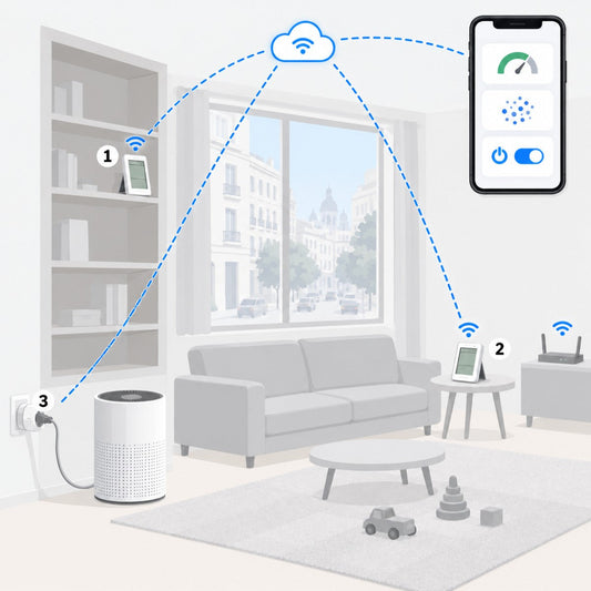Kit aria sana in casa: schema di installazione dei dispositivi