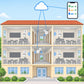 Kit aule CO2 12 aule Litio Store: schema di installazione con dispositivi Milesight LoRaWAN