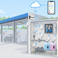 Kit autolavaggio self-service Litio Store: schema di installazione con dispositivi Milesight LoRaWAN