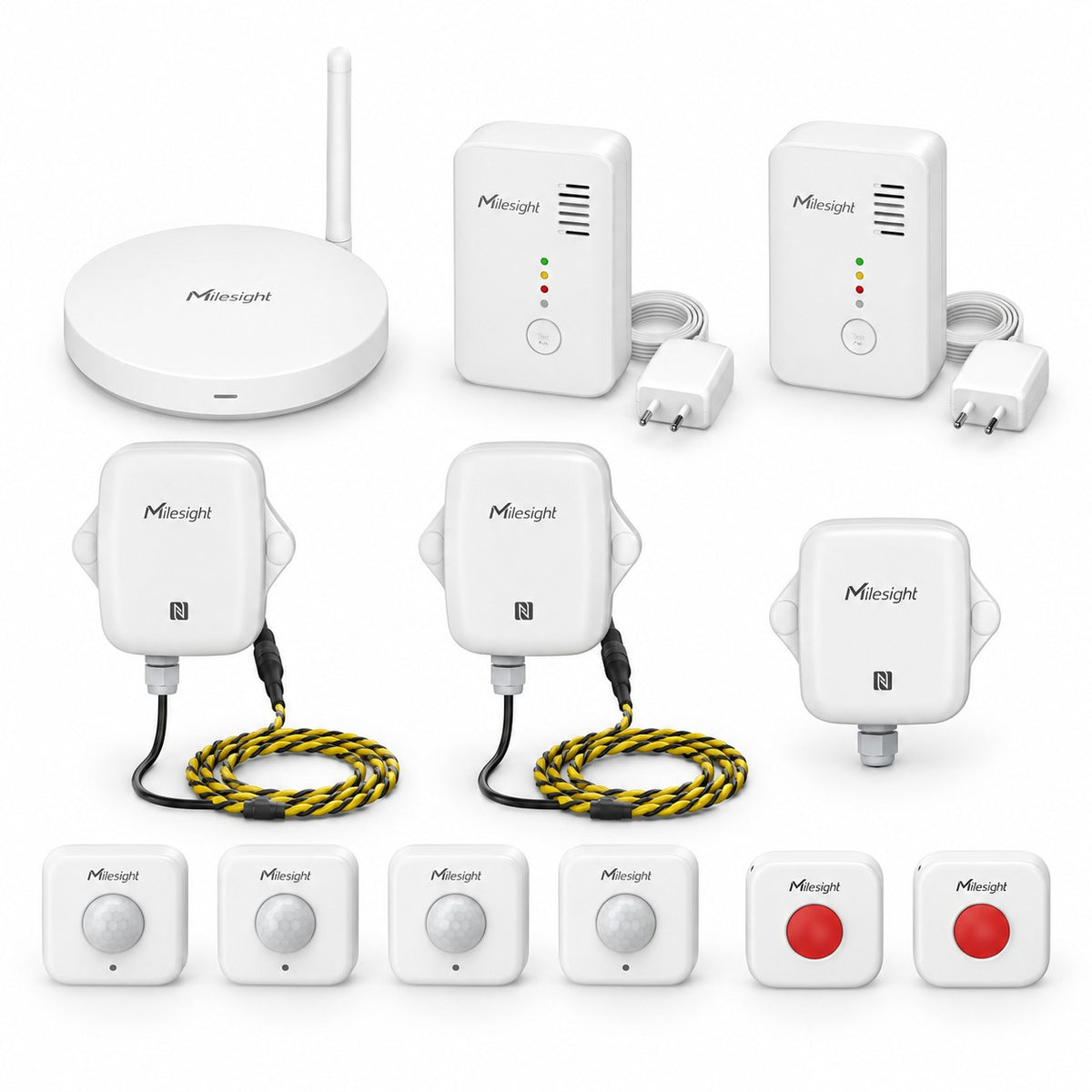 Kit autorimessa interrata: sicurezza e allagamento Litio Store: i dispositivi Milesight inclusi nel kit