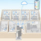 Kit B&B fino a 4 camere Litio Store: schema di installazione con dispositivi Milesight LoRaWAN