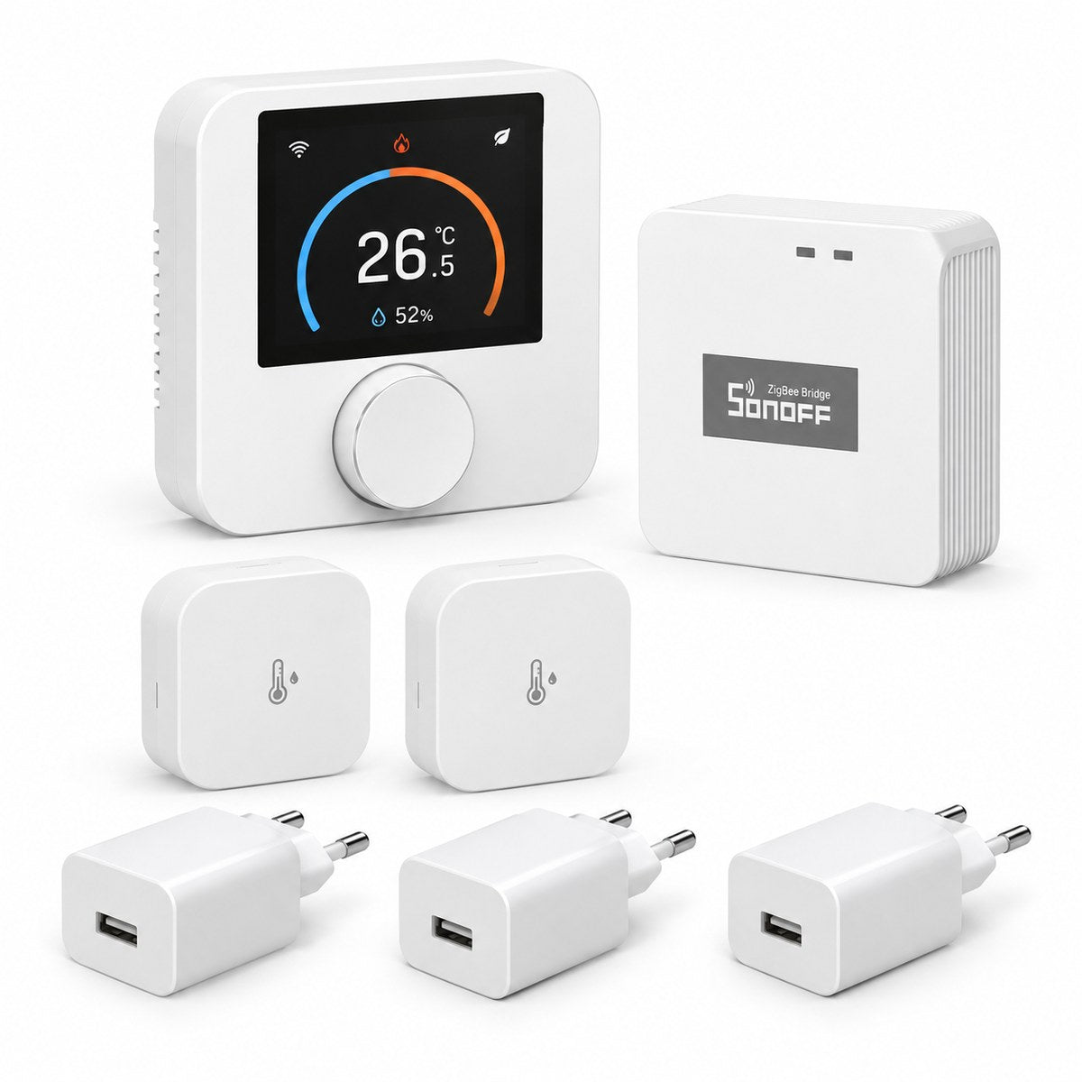 Kit caldaia smart con termostato Sonoff Zigbee: i dispositivi inclusi