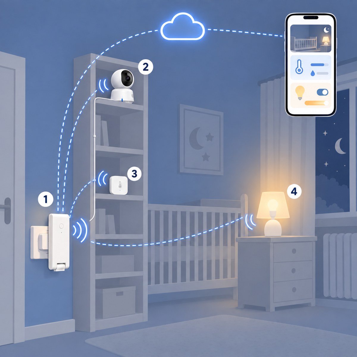 Kit cameretta bambini: schema di installazione