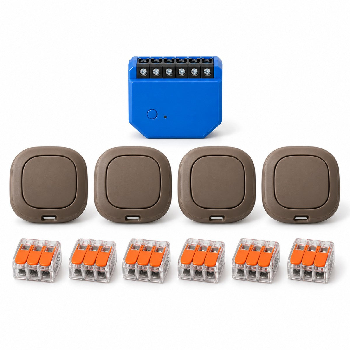 Kit cancello condominiale con telecomandi BLU – dispositivi