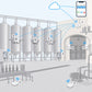 Kit cantina vinicola Litio Store: schema di installazione con dispositivi Milesight LoRaWAN