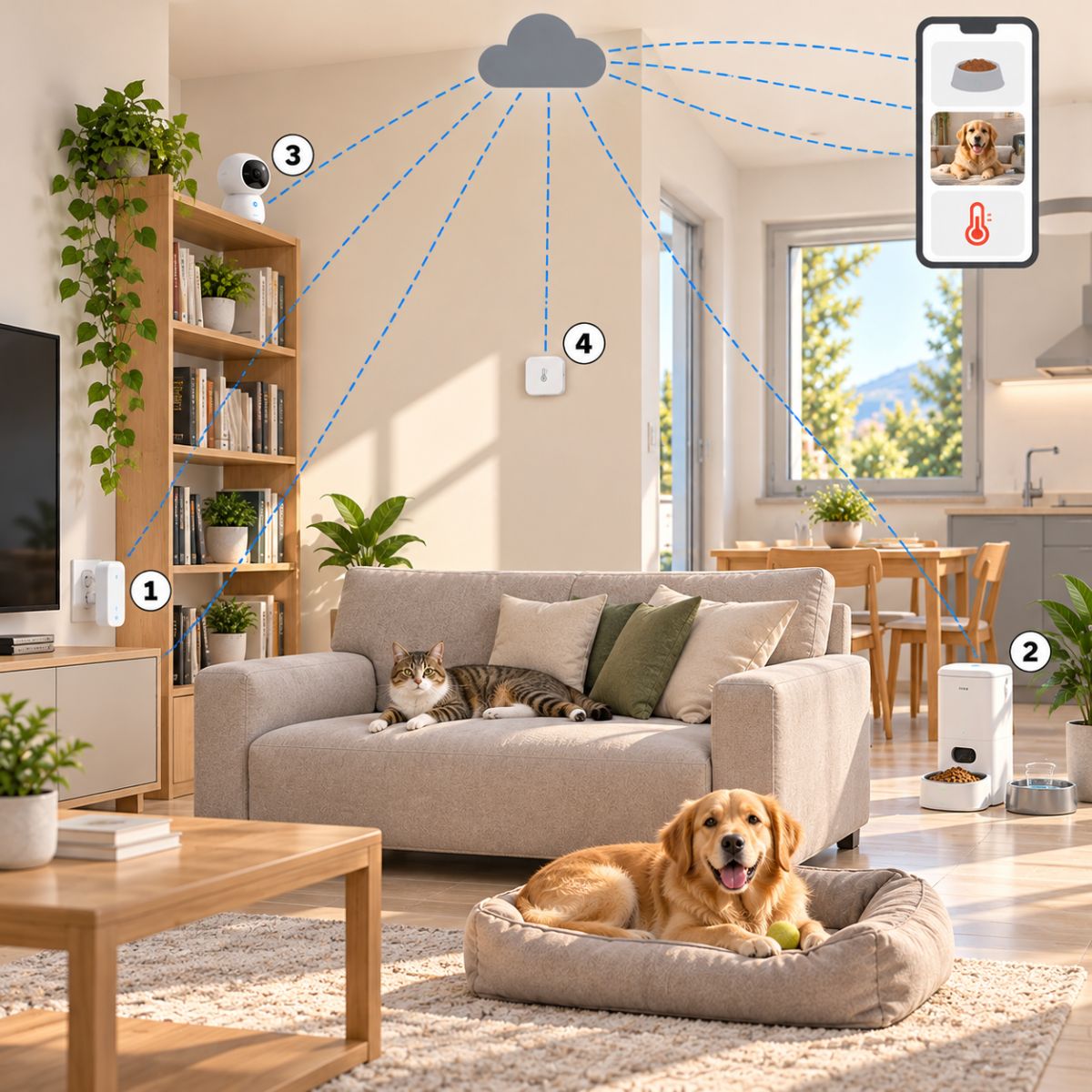 Kit casa con cani e gatti – schema