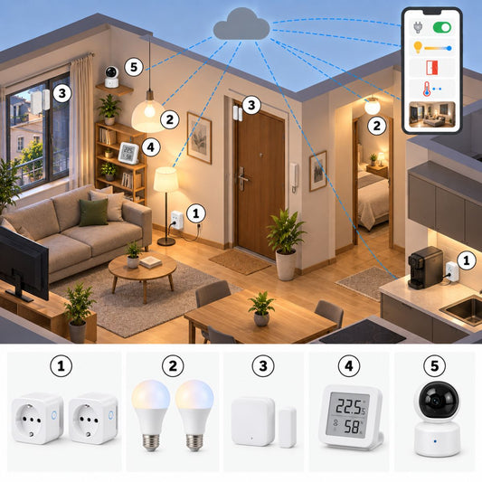 Kit casa in affitto, zero lavori – schema