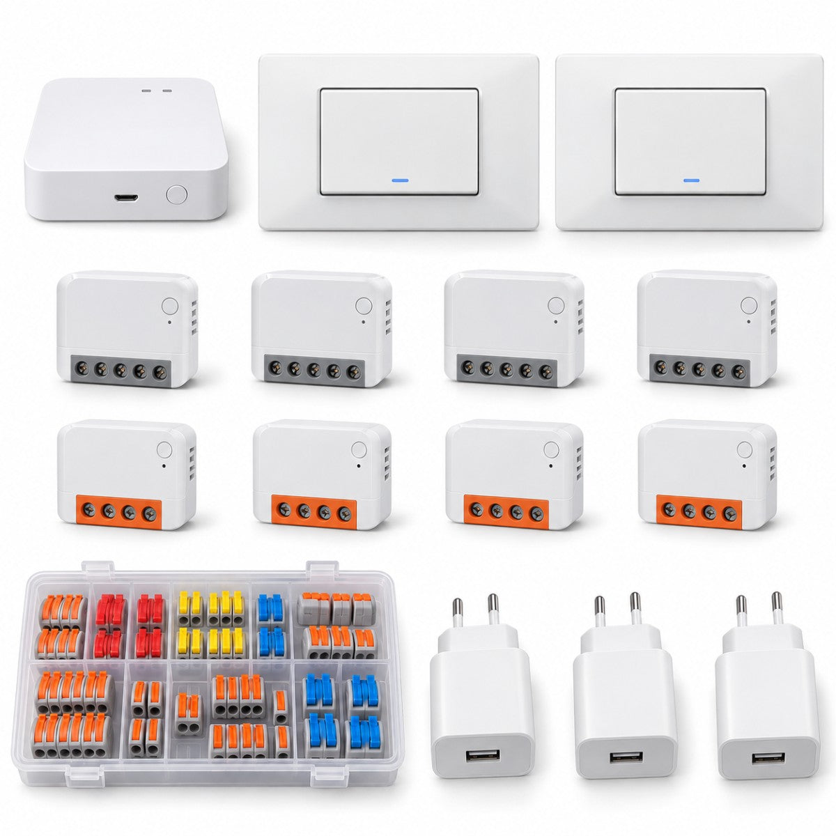 Kit casa italiana tipo - 503 + moduli dietro frutto – dispositivi