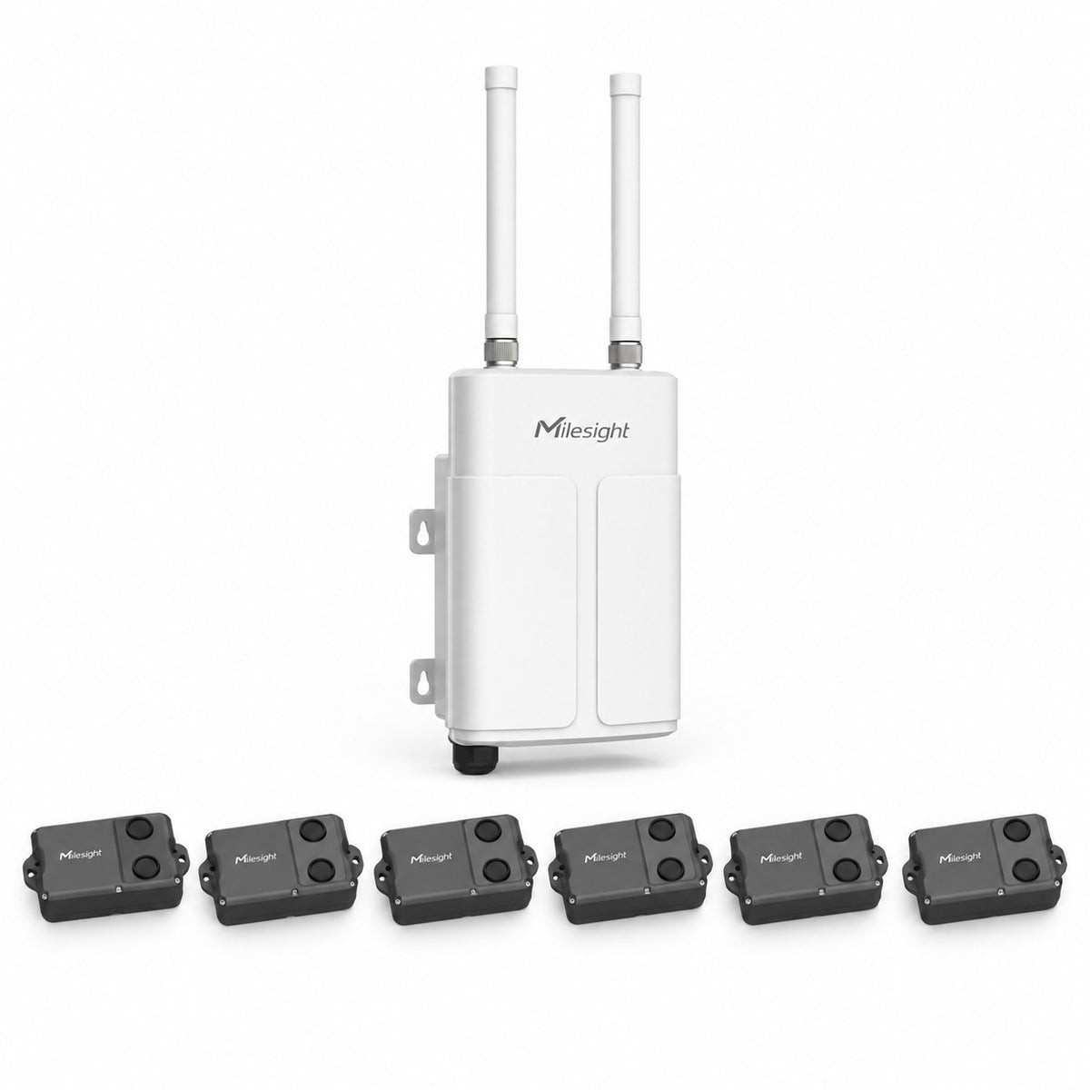 Kit cassonetti 30 contenitori Litio Store: i dispositivi Milesight inclusi nel kit