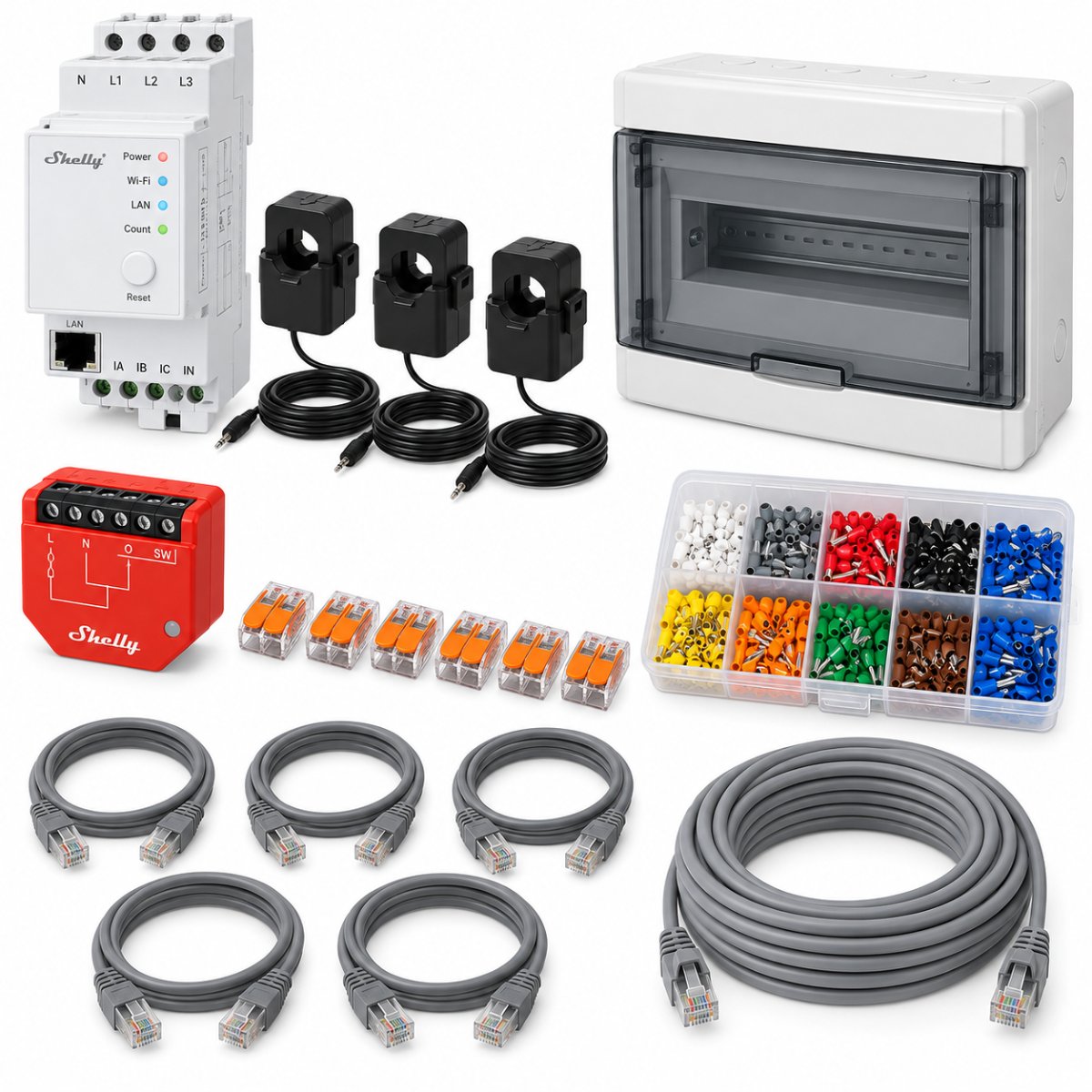 Kit consumi parti comuni trifase – dispositivi