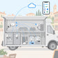 Kit food truck Litio Store: schema di installazione con dispositivi Milesight LoRaWAN