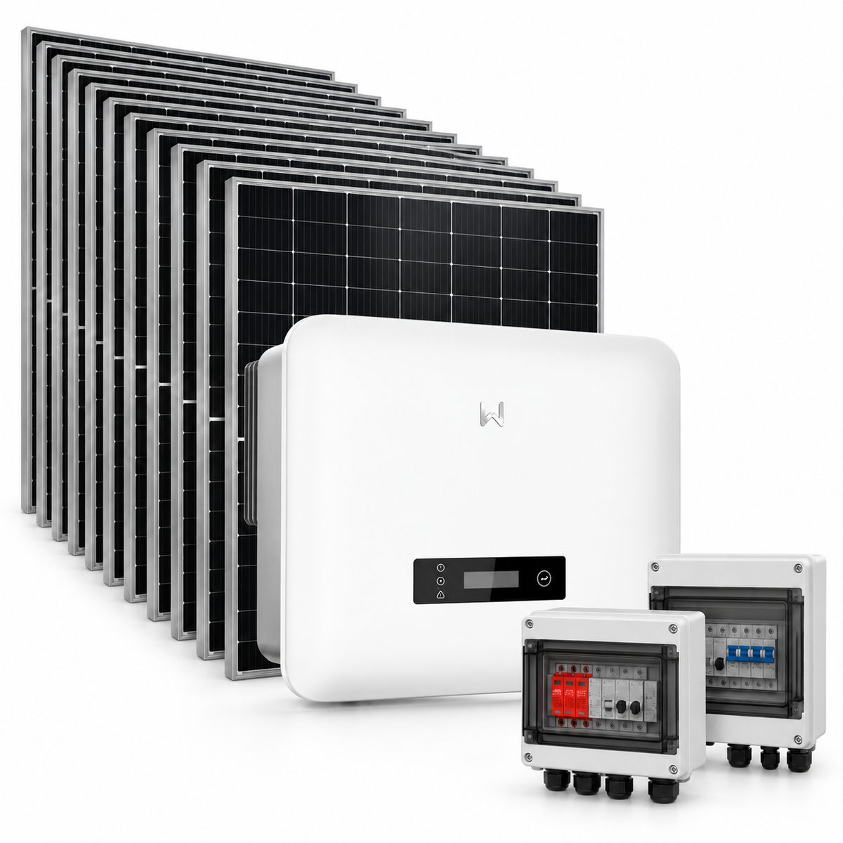 Kit Fotovoltaico GoodWe 11,8 kWp con inverter 10 kW trifase