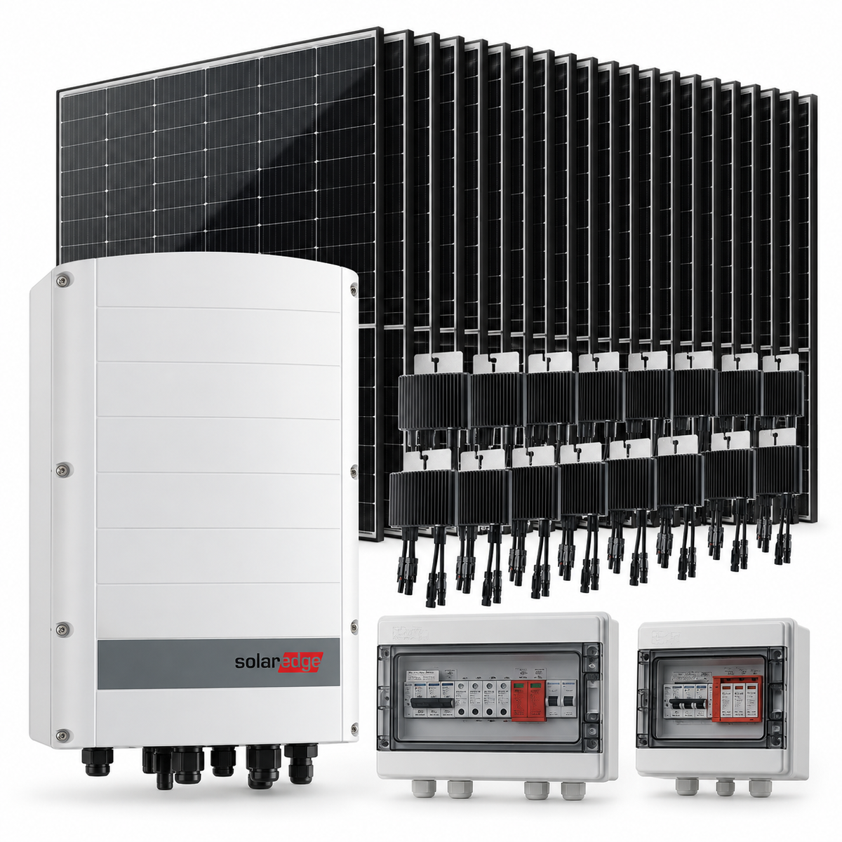 Kit Fotovoltaico SolarEdge 9,44 kWp con ottimizzatori e inverter 8 kW trifase
