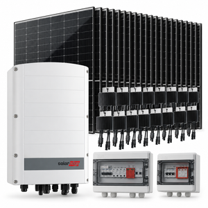 Kit Fotovoltaico SolarEdge 9,44 kWp con ottimizzatori e inverter 8 kW trifase